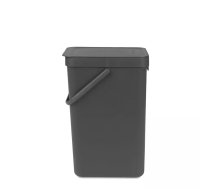 Atkritumu tvertne Brabantia 109966 16L Taisnstūra Pelēka