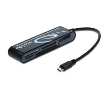 Kārtu lasītājs DeLOCK 91732 USB 2.0 Melns