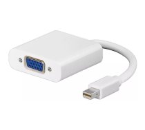 Microconnect MDPVGA video kabeļu aksesuārs 0,15 m Mini DisplayPort VGA (D-Sub) Balts