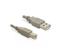 DeLOCK 82216 USB kabelis USB 2.0 3 m USB A USB B Pelēks