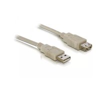 DeLOCK Cable USB 2.0 extension A/A 3m USB kabelis USB A Pelēks