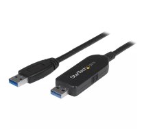 StarTech.com USB3LINK USB kabelis USB 3.2 Gen 1 (3.1 Gen 1) 1,8 m USB A Melns