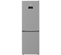 Brīvi stāvošs ledusskapis BEKO B3RCNA364HXB 316 L, No Frost, Platinum, E klase, 210 L ledusskapis / 106 L saldētava