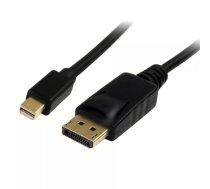 StarTech.com MDP2DPMM1M DisplayPort kabelis 1 m Mini DisplayPort Melns