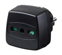 Brennenstuhl Travel Adapter strāvas adapteris & pārveidotājs Melns