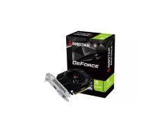 Video karte BIOSTAR GeForce GT 1030 — 4 GB GDDR4, 64 bit, PCIe x16 4.0, aktīva dzesēšana, DVI-D + HDMI