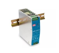 MEANWELL - NDR-120-24 - Rūpnieciskais barošanas bloks 24V 120W uz DIN