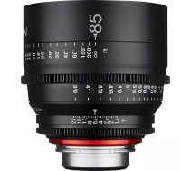 Samyang XEEN 85mm T1.5 Cinema Lens, PL Mount SLR Kino objektīvs Melns