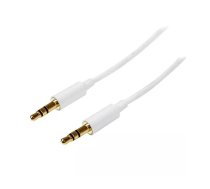 StarTech.com MU1MMMSWH audio kabelis 1 m 3.5mm Balts