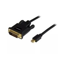 StarTech.com MDP2DVIMM6B video kabeļu aksesuārs 1,8 m mini DisplayPort DVI-D Melns