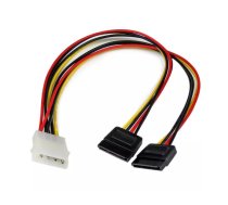 Barošanas kabeļa adapteris StarTech.com PYO2LP4SATA
