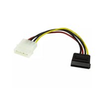 Barošanas kabeļa adapteris StarTech.com 6in 4 Pin LP4 uz SATA