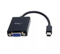 StarTech.com MDP2VGA video kabeļu aksesuārs 0,13 m Mini DisplayPort VGA (D-Sub) Melns