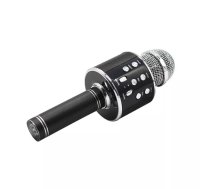 MANTA mikrofons MIC12-BK — melns kardioīda viegls vadu vokāla/scēnas mikrofons