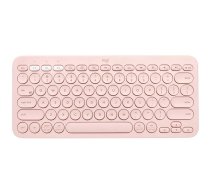 Logitech K380 for mac tastatūra Universāls Bluetooth sistēma QWERTY Amerikāņu ENG/RUS Roza