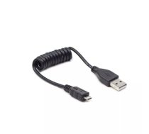 Gembird USB A - MicroUSB B, 0.6m USB kabelis 0,6 m USB 2.0 Micro-USB B Melns