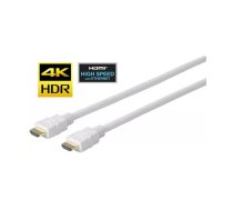 Vivolink PROHDMIHD10W HDMI kabelis 10 m HDMI Type A (Standard) Balts