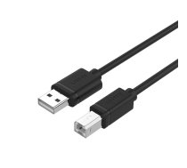 UNITEK Y-C421GBK USB kabelis USB 2.0 5 m USB A USB B Melns