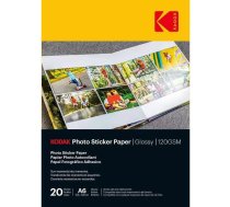 Kodak Photo Sticker Paper Gloss 120gsm A6x20 (3510652)