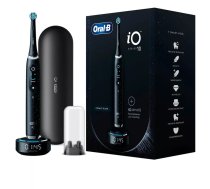 Rotācijas-oscilējošā zobu suka Oral-B iO Series 10 — ar akumulatoru, regulējama ātruma, taimeris, 7 režīmi, Cosmic Black
