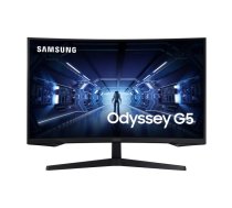 Samsung Odyssey G5 monitori 81,3 cm (32") 2560 x 1440 pikseļi Wide Quad HD LED Melns