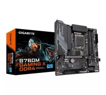 GIGABYTE B760M GAMING X DDR4 mātes plate Intel B760 Express LGA 1700 mikro ATX