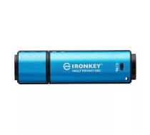 Kingston Technology IronKey Vault Privacy 50 USB zibatmiņa 16 GB USB Veids-C 3.2 Gen 1 (3.1 Gen 1) Melns, Zils