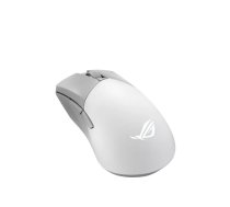 Pele ASUS ROG Gladius III Wireless Aimpoint White RF Wireless + Bluetooth + USB Type-A
