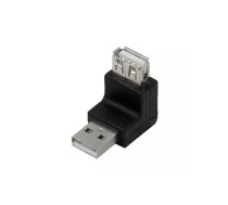 USB 2.0 A/A Kabelis LogiLink AU0027 Melns