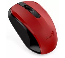 Pele Genius NX-8008s Bezvadu USB Optiskā 1200 DPI Sarkana