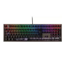 Ducky Shine 7 tastatūra USB Vācu Melns, Pelēks