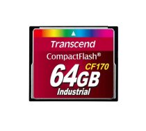 Zibatmiņa Transcend 64GB CF 64GB Melna TS64GCF170