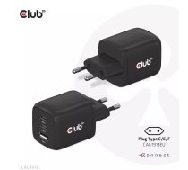 Ceļojumu lādētājs CLUB3D PPS 65Watt GAN tehnoloģija