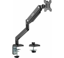 Monitoru galda stiprinājums ergo office ER-445 ar gāzes atsperi 17–35" ekrāniem, līdz 15 kg slodze, VESA 75x75 un 100x100