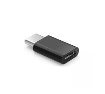 Kabeļa dzimuma maiņas adapteris Savio AK-31/B USB 3.1 Type C Micro USB Melns