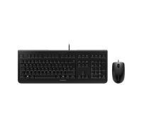 Klaviatūra CHERRY DC 2000 USB QWERTY angļu itāļu melna ar peli