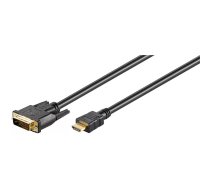 Microconnect HDM1924110 video kabeļu aksesuārs 10 m DVI-D HDMI Type A (Standard) Melns