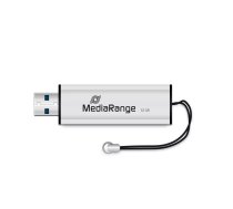 MediaRange MR916 USB zibatmiņa 32 GB USB Type-A 3.2 Gen 1 (3.1 Gen 1) Melns, Sudrabs