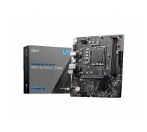 Mātesplate MSI PRO H610M-E DDR4 LGA 1700 micro ATX, Intel H610, 2x DDR4 DIMM, līdz 64 GB, M.2, 4x SATA III, HDMI 2.1