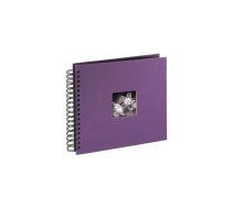 Hama "Fine Art" Spiral Album, purple, 26x24/50 foto albums & papīra aizsardzības pārklājums Lillā 10 x 15, 13 x 18