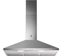 Sienas tvaika nosūcējs Electrolux LFC319X, nerūsējošais tērauds, 898×(69–102)×450 mm, 420 m³/h, 3 ātrumi, metāla filtri