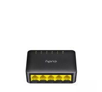 Tīkla slēdzis Cudy GS105D, 5 porti Gigabit Ethernet (10/100/1000), joslas platums 1 Gbit/s, DC 5V barošana