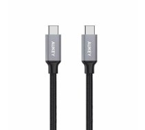 AUKEY CB-CD5 USB kabelis USB 2.0 1 m USB C Melns, Pelēks