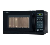 Sharp Home Appliances R-642 BKW Melns Mikroviļņu krāsns ar grilu Novietojams uz galda 20 L 800 W