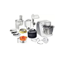 Pārtikas procesors Bosch MUM 54251 — 900 W, 3.9 L nerūsējošā tērauda bļoda, 7 ātrumi, sulas spiede, gaļas maļamā mašīna