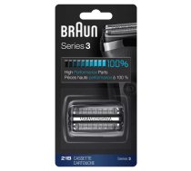 Nomaiņas skuvekļa galviņa kasešu BRAUN Series 3 21B priekš modeļiem 300s/301s/310s, plastmasa/metāls