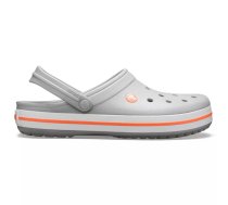 Crocs Crocband Klikatas Abiem dzimumiem Pelēks, Oranžs, Balts