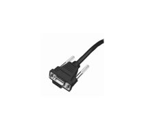 Honeywell 42204253-04E seriālais kabelis Melns 2,3 m TX 2-pin D-Sub 9-pin / Mini DIN 4-pin