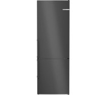 Ledusskapis-ar-saldētavu Bosch Serie 4 KGN49VXCT, brīvi stāvošs 440 l (311/129 l), NoFrost, VitaFresh XXL, nerūsējošais tērauds