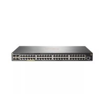 HPE Aruba Networking Aruba 2930F 48G PoE+ 4SFP+ Vadīts L3 Gigabit Ethernet (10/100/1000) Power over Ethernet (PoE) 1U Pelēks